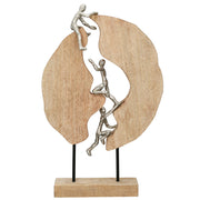 Hoch Hinaus Sculptuur Hout