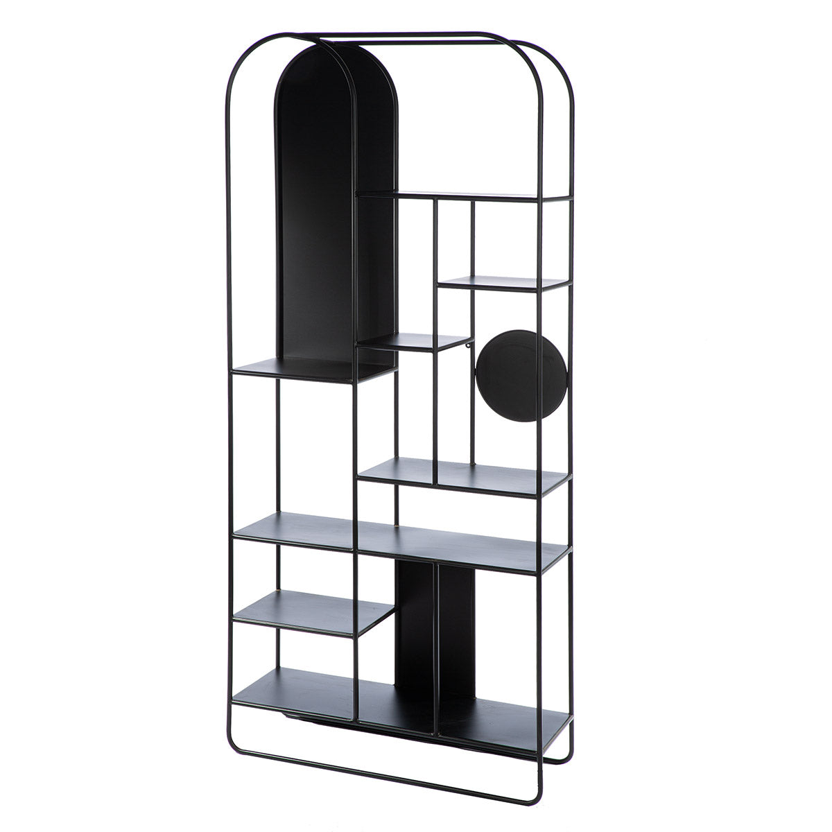 Spotlight Metalen Rek Zwart 182 cm