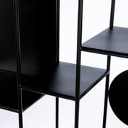 Spotlight Metalen Rek Zwart 182 cm