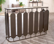 Zulu antraciet metalen dressoir