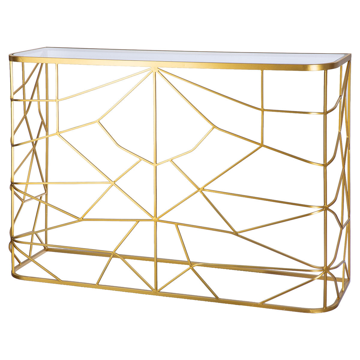 Akkurat gouden metalen dressoir