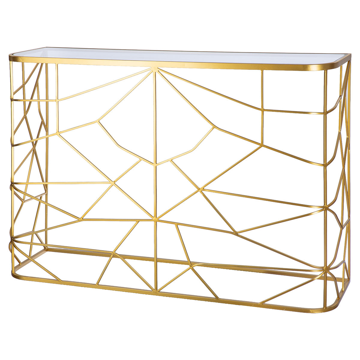 Akkurat gouden metalen dressoir