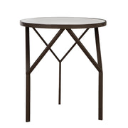 Triade Ronde Metalen Bijzettafel