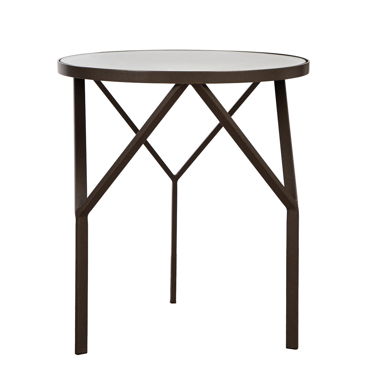Triade Ronde Metalen Bijzettafel
