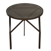 Triade Ronde Metalen Bijzettafel