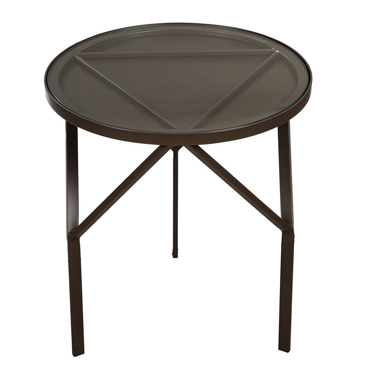 Triade Ronde Metalen Bijzettafel