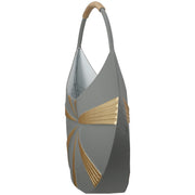 Metalen Vaas Corso Grijs 31 cm