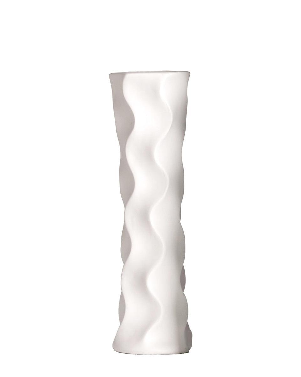 Diverso Matte Vaas Wit 33.5 cm