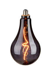 LED Gloeilamp Bulb Zwart Glas