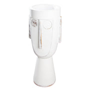 Witte XXL plantenbak Face 106 cm