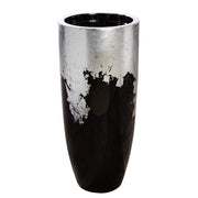 Konus XXL Plantenbak Zwart Zilver