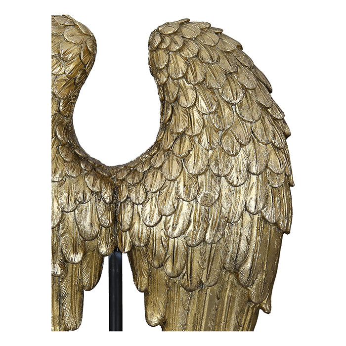 Gouden Vleugel Sculptuur Wing