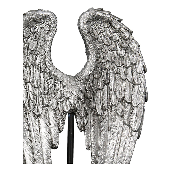 Vleugels Sculptuur Wing Zilver