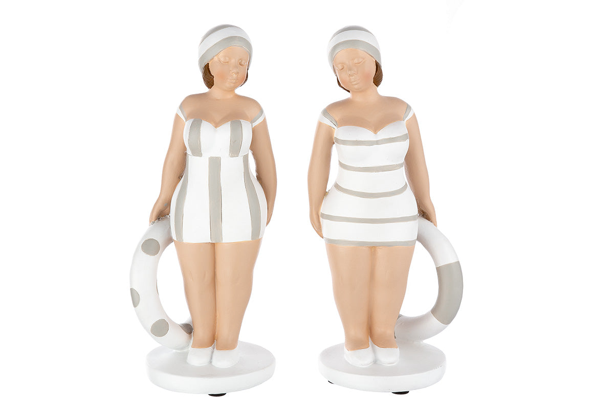 Becky Zeemeermin Figuur Grijs Wit