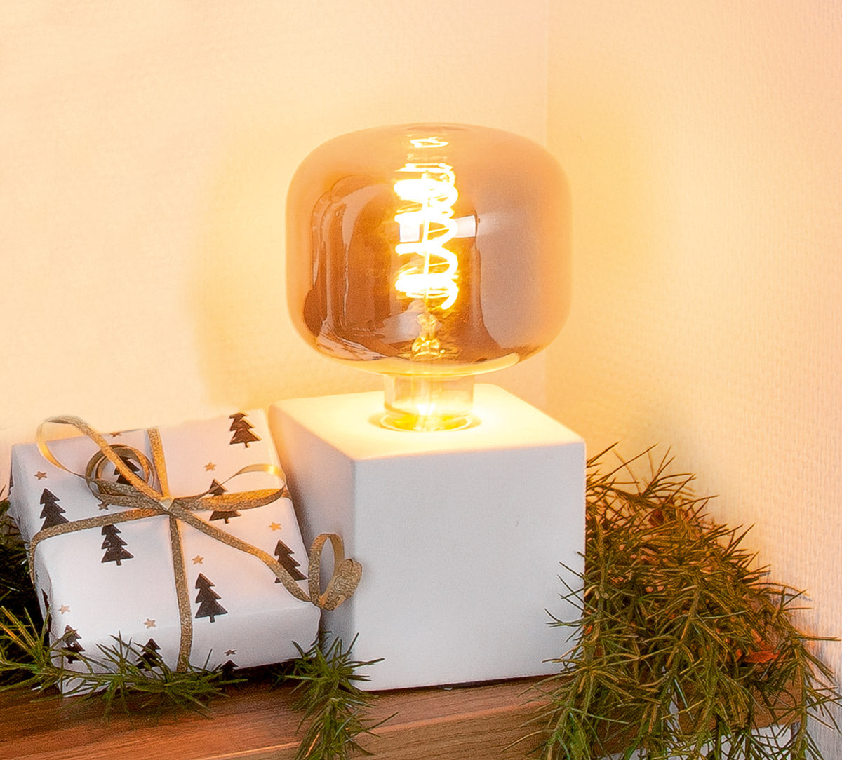 LED Tafellamp Porselein & Glas