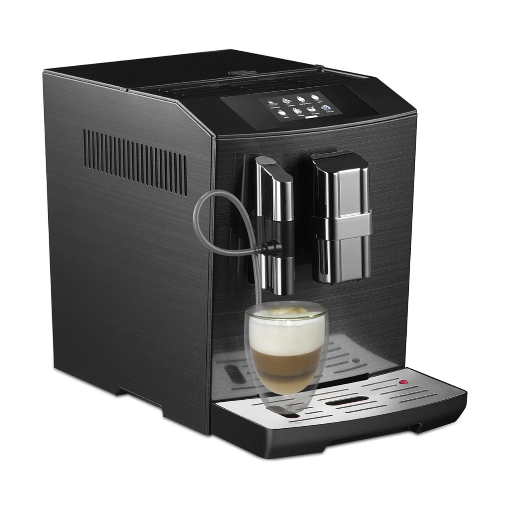 Acopino Modena  ONE TOUCH brushed INOX black