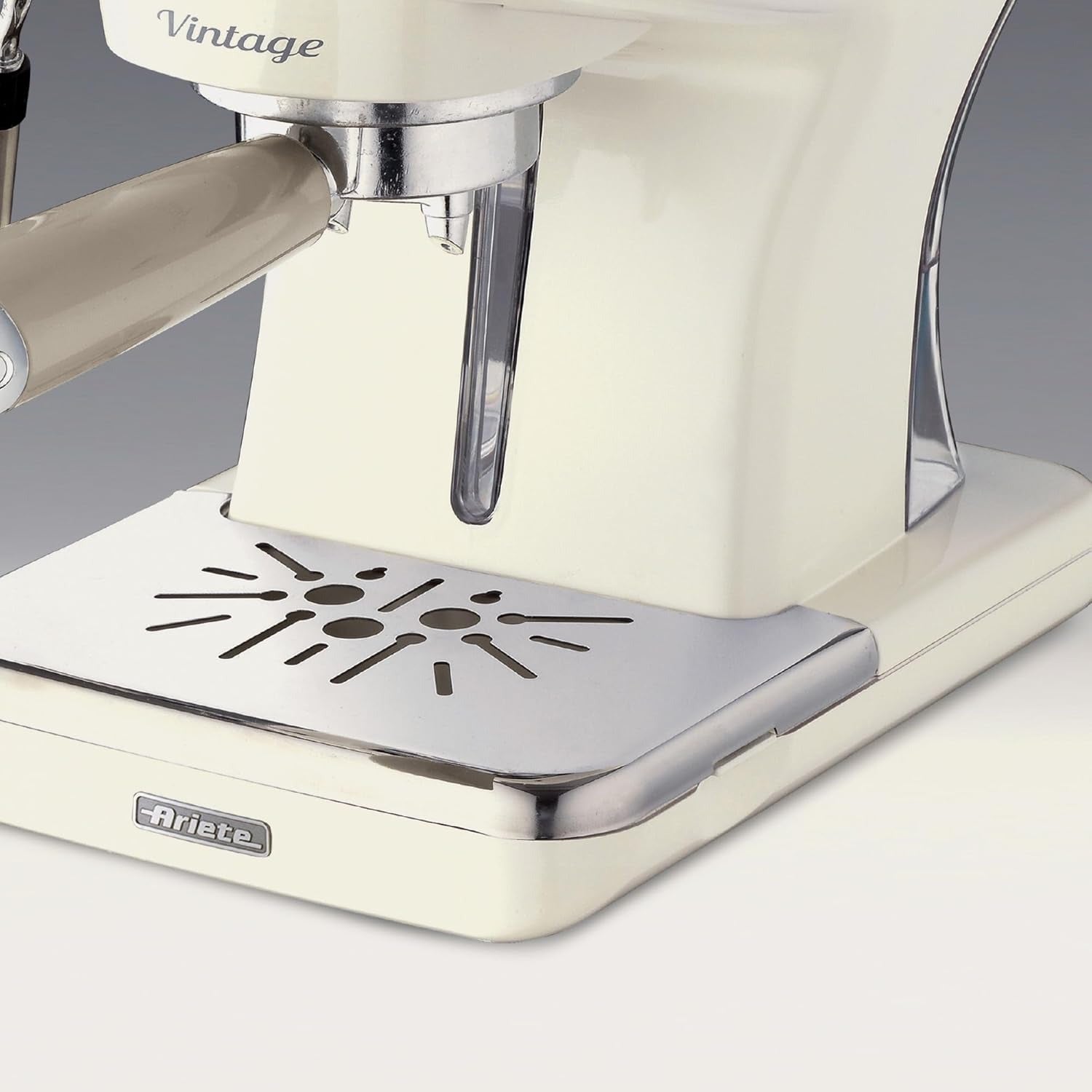 Ariete Vintage Espresso Machine, beige