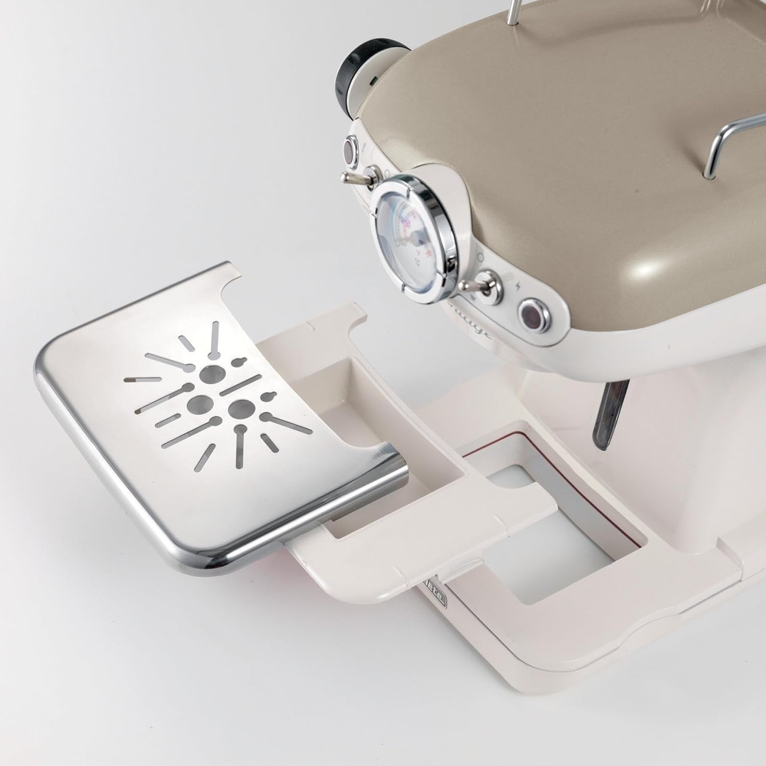 Ariete Vintage Espresso Machine, beige