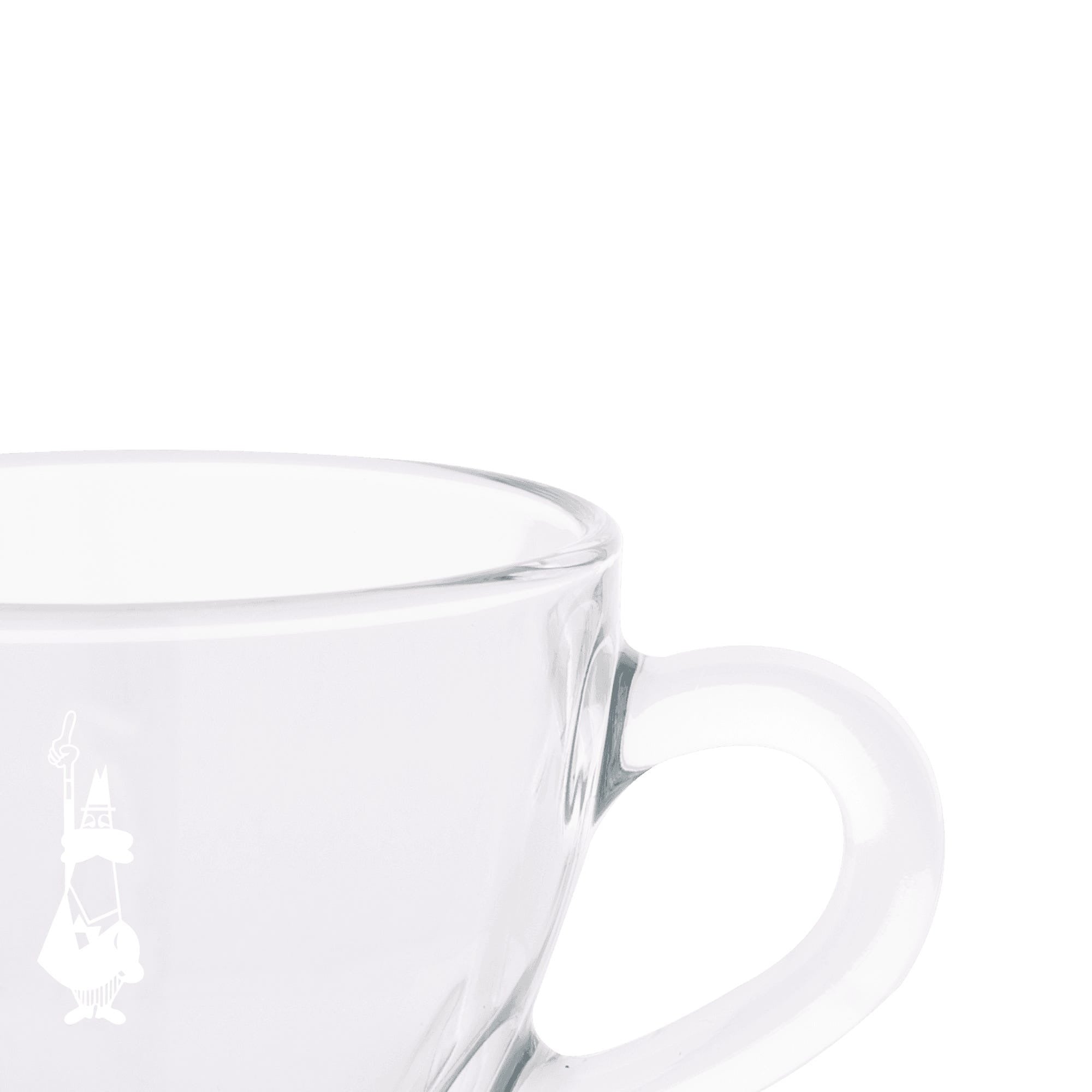 Bialetti Classic Set of 2 glass cups for Espresso