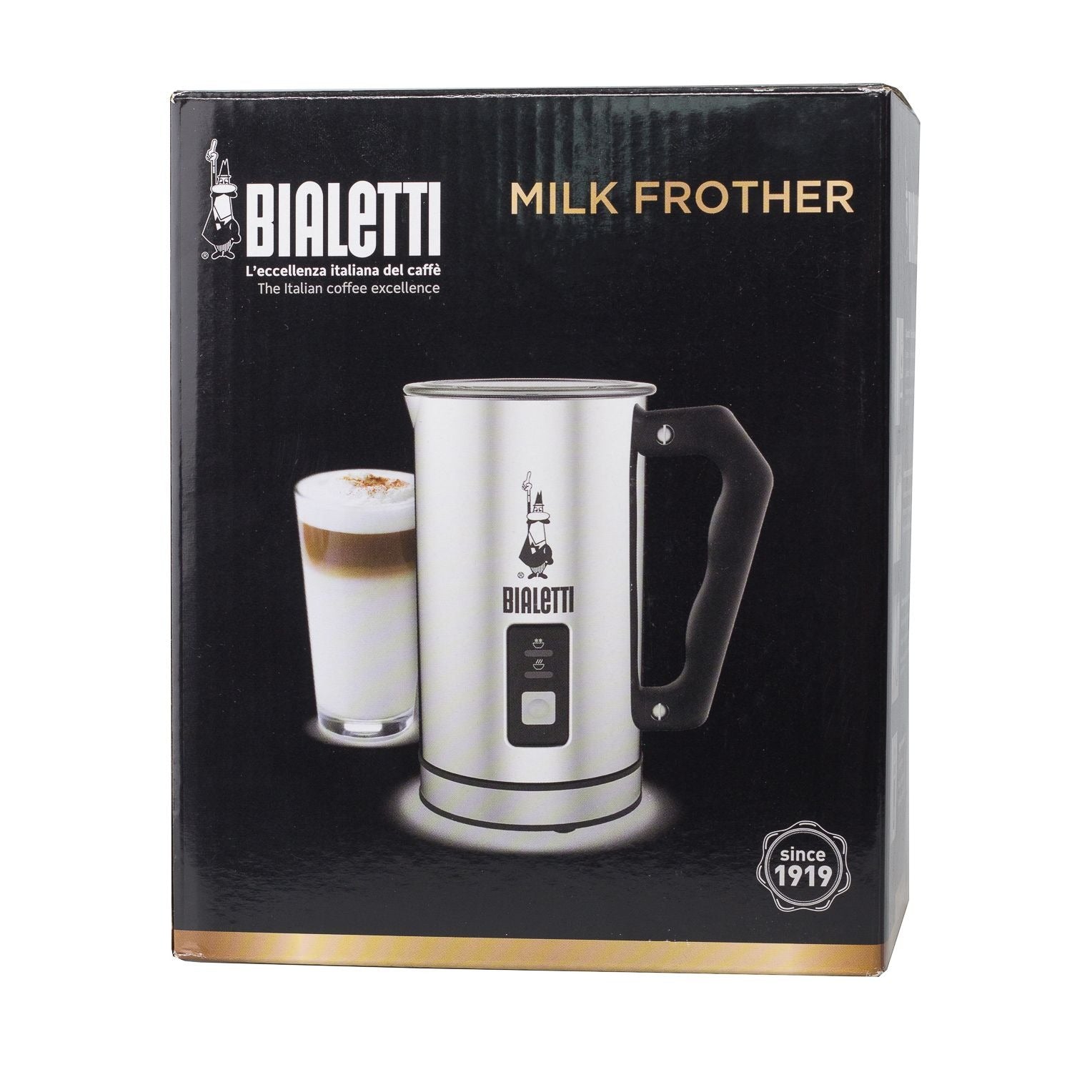 Bialetti MK01 Milk Frother Stainless Steel