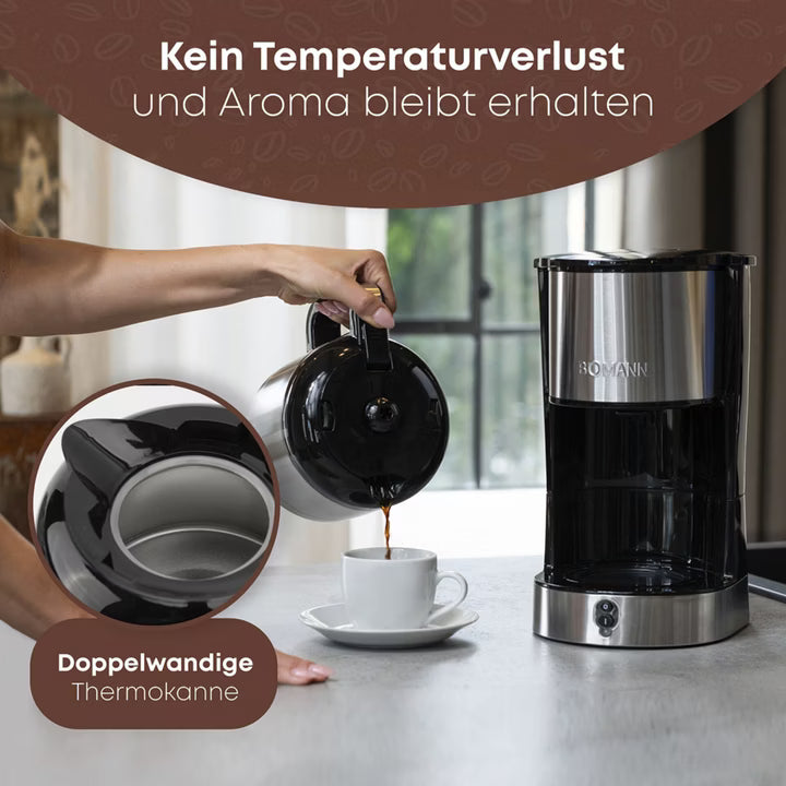 Bomann KA 6066 CB Coffee Machine 10 Cups