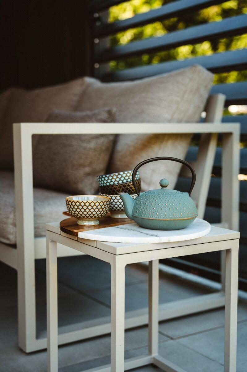 Bredemeijer Teapot Anhui 0,9l Cast Iron blue