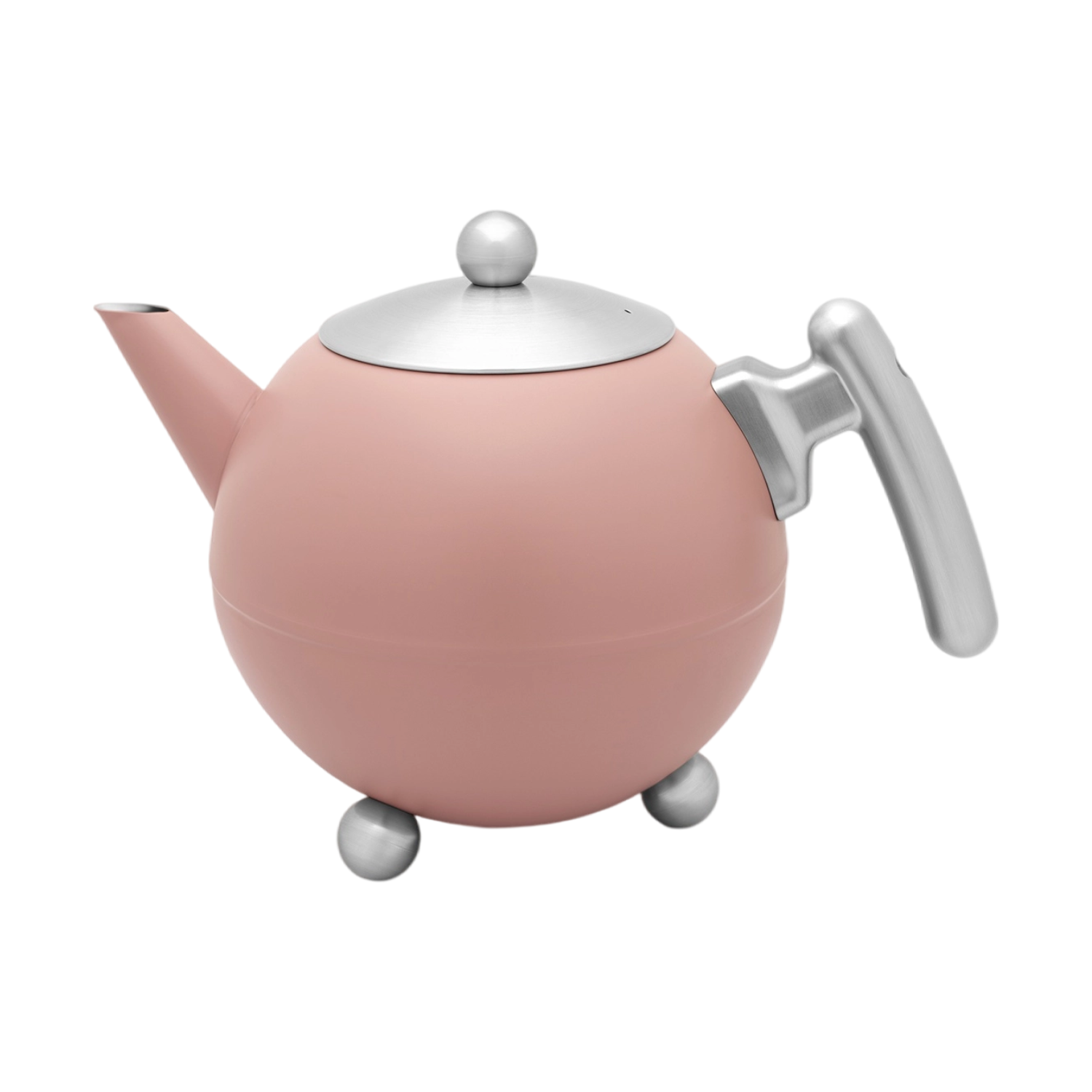 Bredemeijer Teapot Bella Ronde 1,2l pink matt