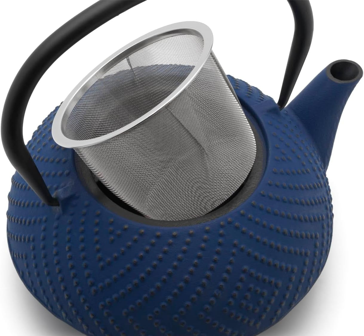 Bredemeijer Teapot Fujian 1,2l Cast Iron dark blue