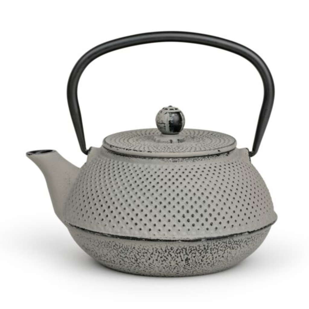 Bredemeijer Teapot Jang 0,8l Cast Iron grey + Filter