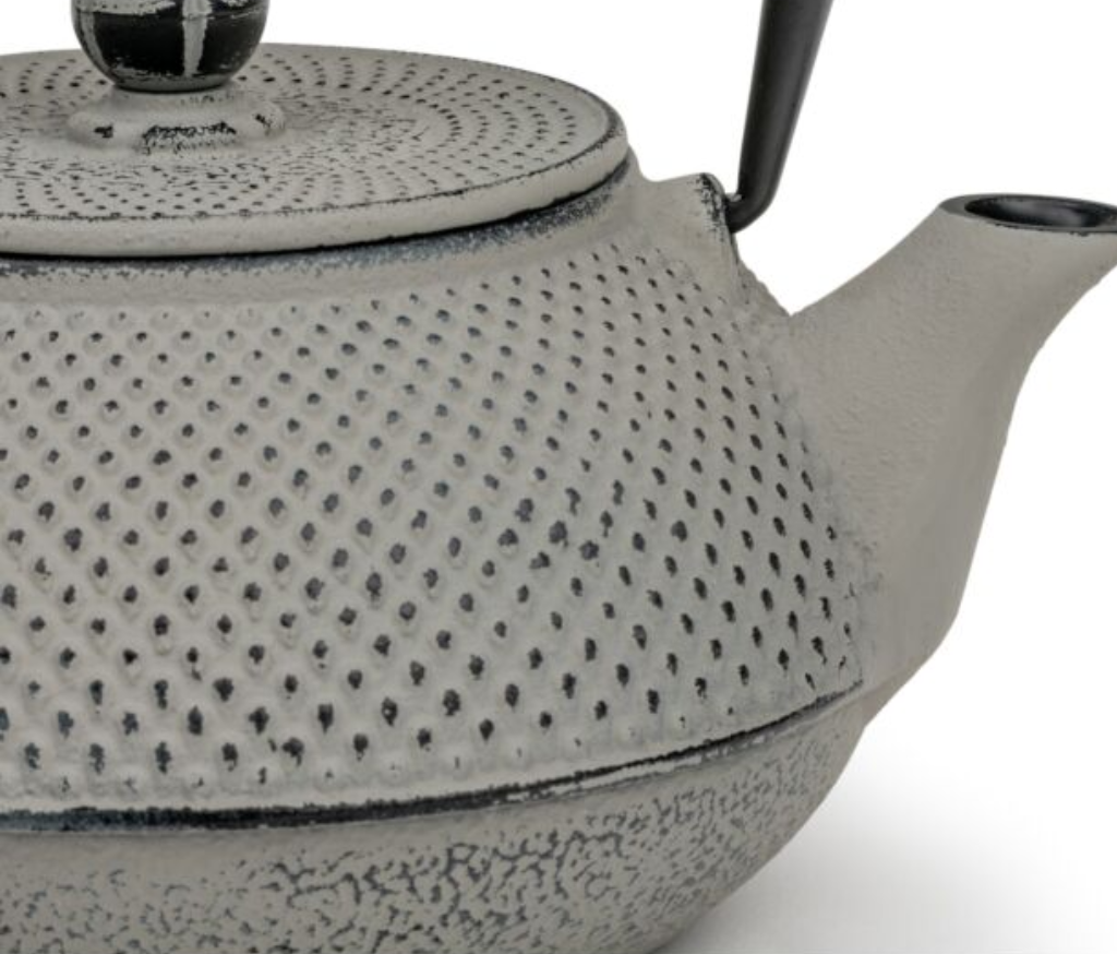 Bredemeijer Teapot Jang 0,8l Cast Iron grey + Filter