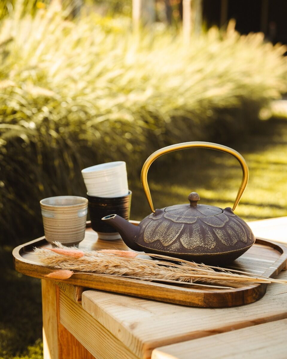 Bredemeijer Teapot Kunming 1,3l Cast Iron aubergine