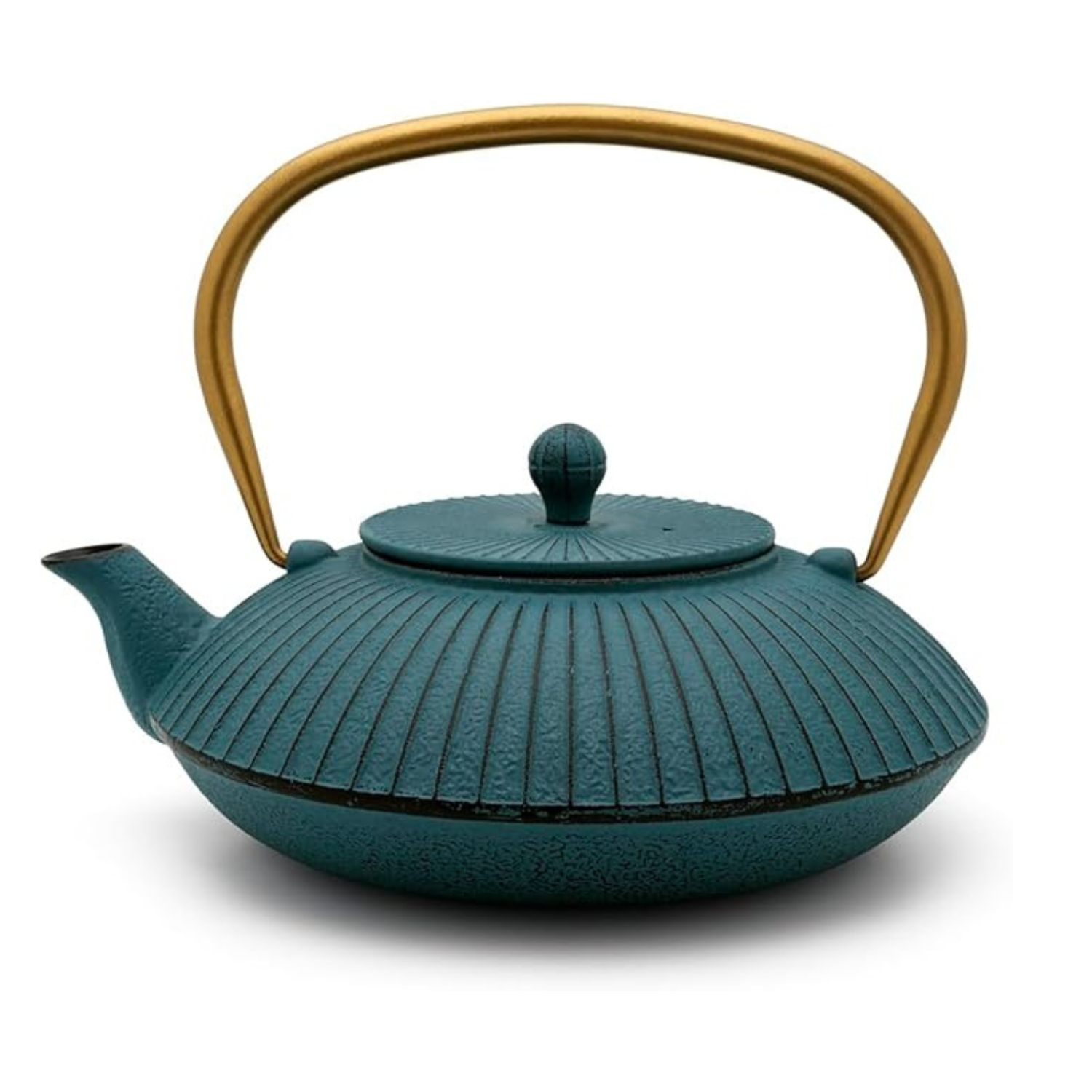 Bredemeijer Teapot Linhai 1,1l Cast Iron petrol gold