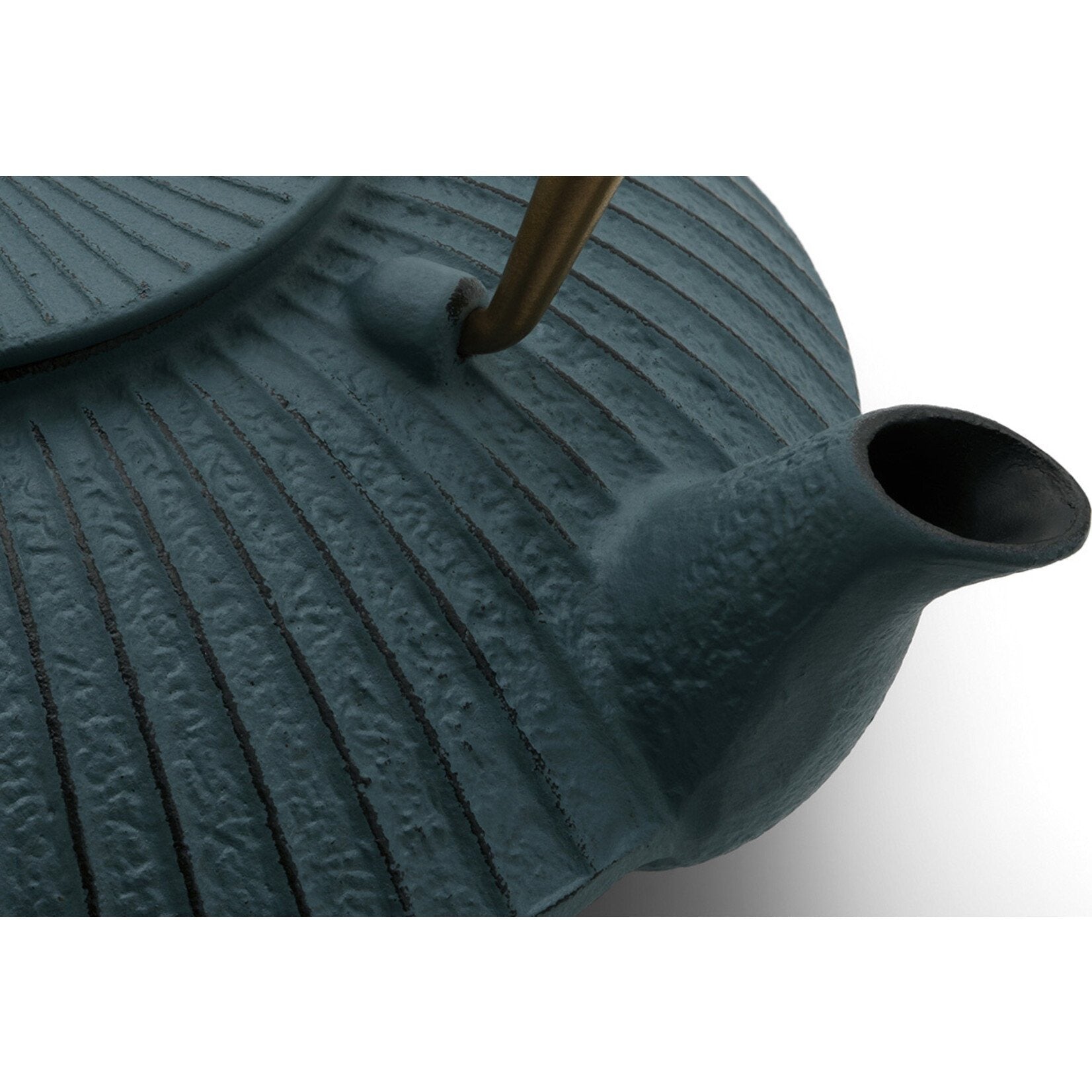 Bredemeijer Teapot Linhai 1,1l Cast Iron petrol gold