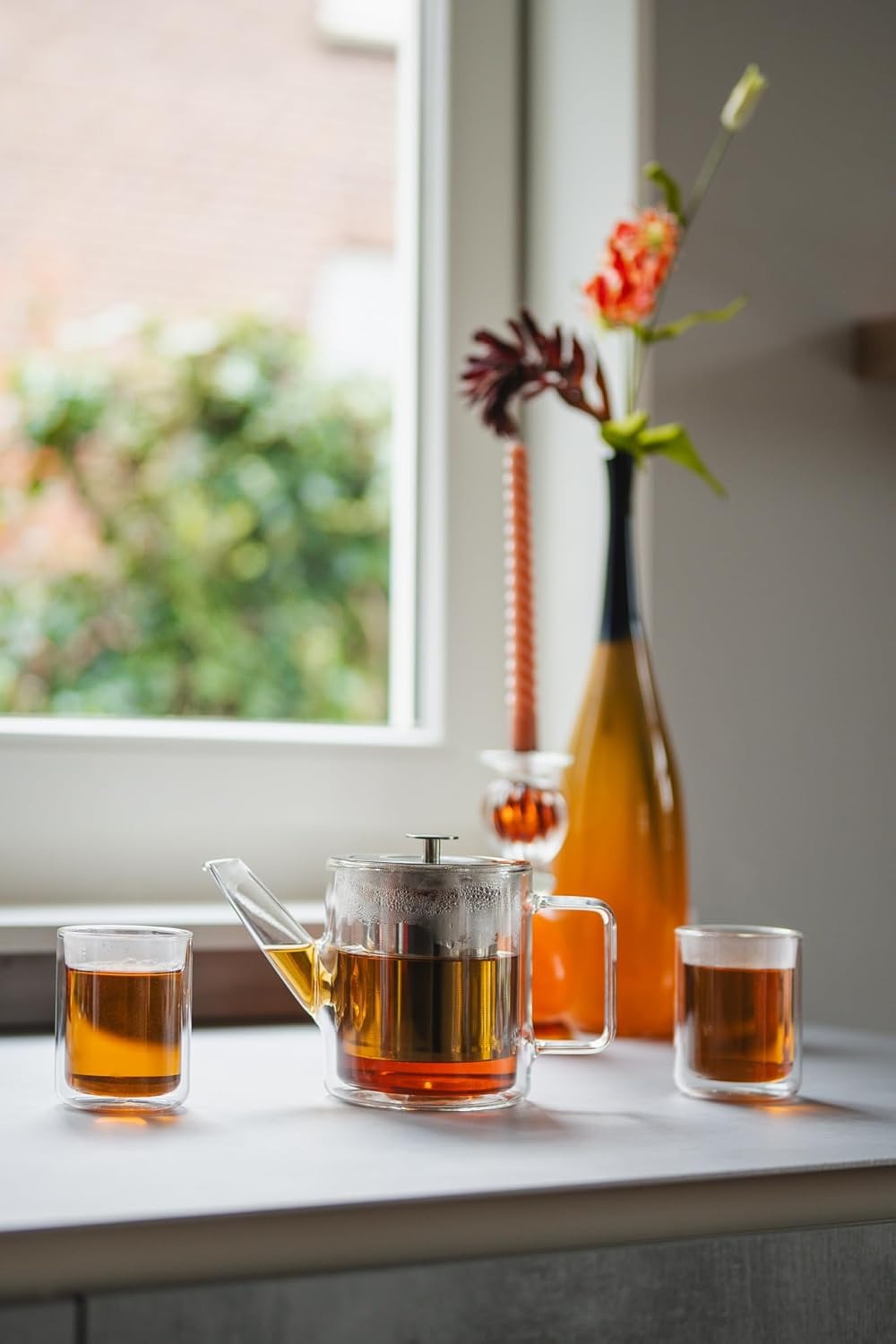 Bredemeijer Teapot San Remo 1,0l double-walled glass