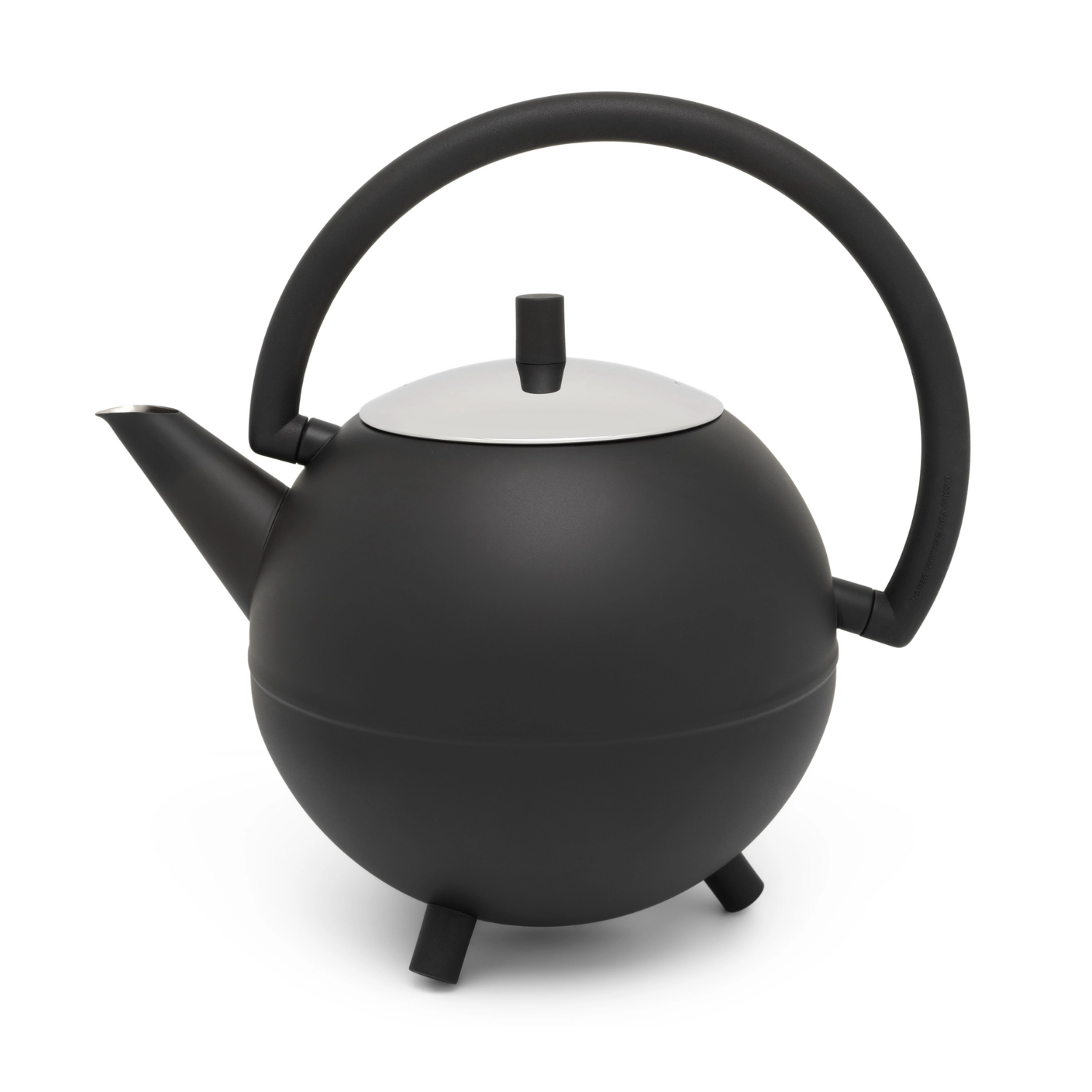 Bredemeijer Teapot Saturn 1,2l black matt