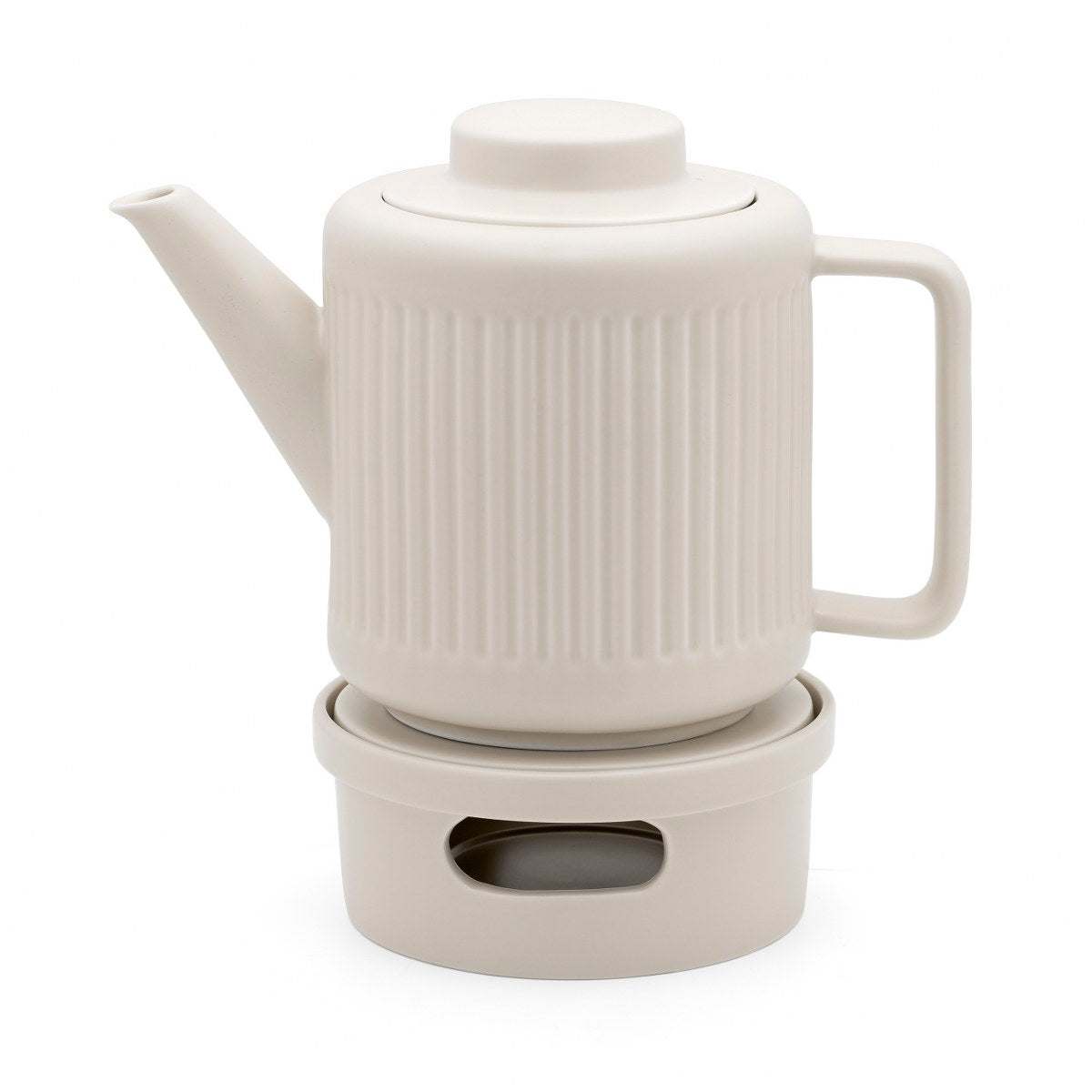 Bredemeijer Teapot Skagen 1,2l Stoneware white