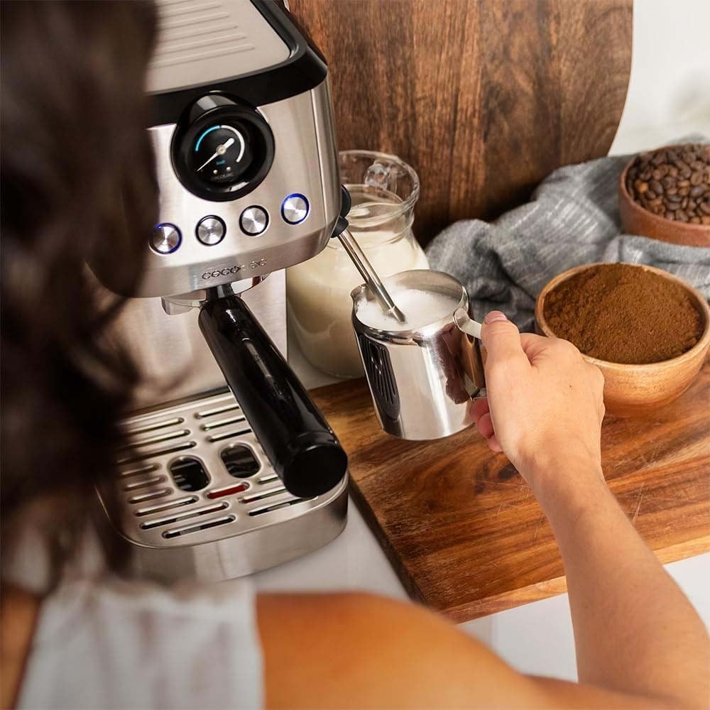 CECOTEC Cafetera espresso Power Espresso 20 Steel Pro