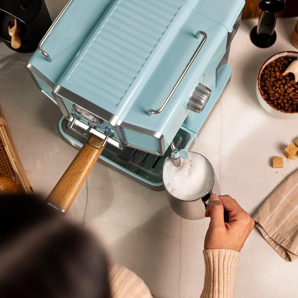 CECOTEC Power Espresso 20 Traditional Light Blue