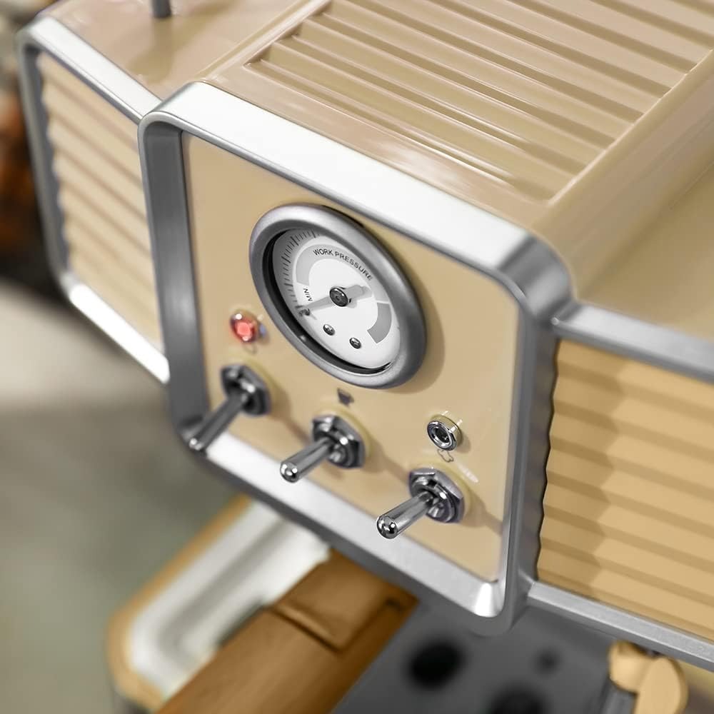 CECOTEC Power Espresso 20 Traditional Light Yellow