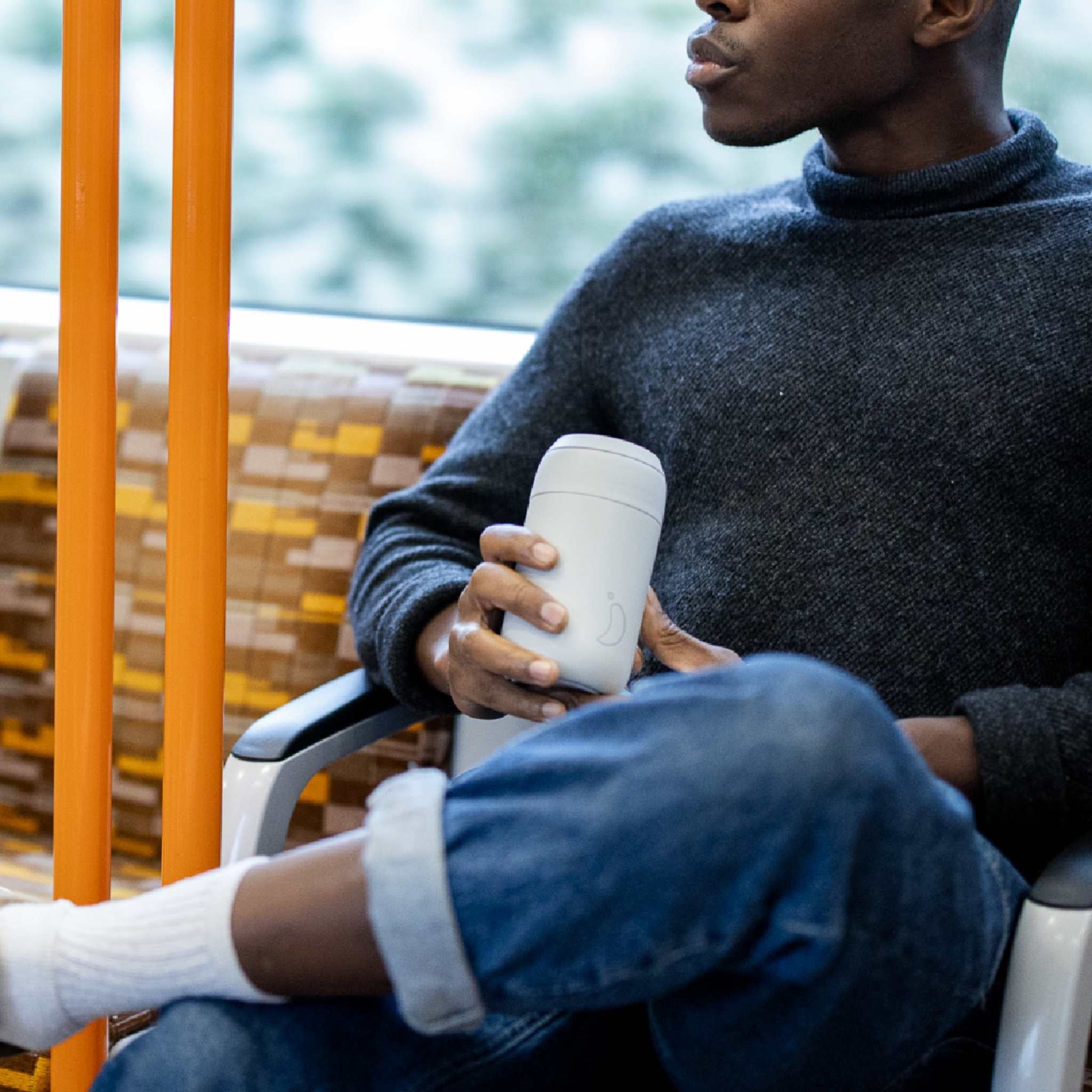 Chillys Coffee Mug Series 2 Granite Grey 340ml