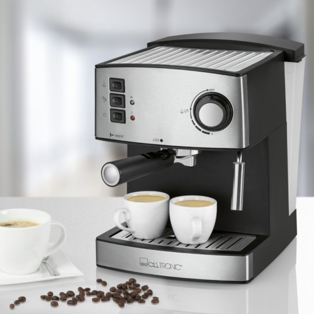 Clatronic ES 3643 black-inox Espresso Machine