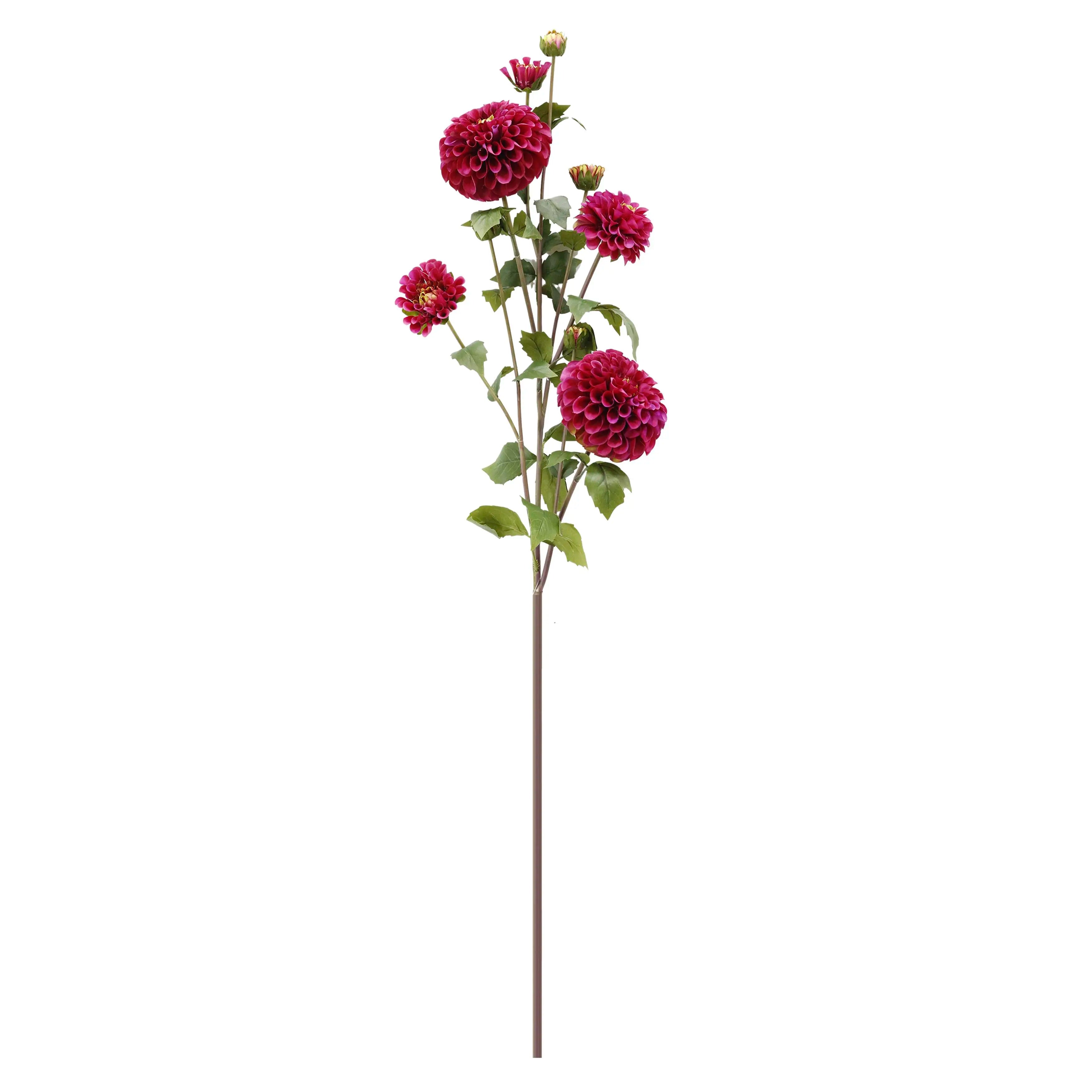 Dahlia Donkerroze 114cm