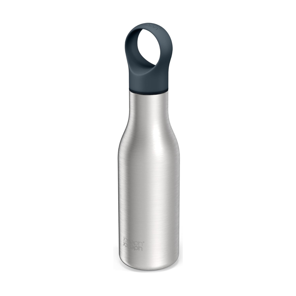 Joseph Joseph Loop Water Bottle 500ml steel grey