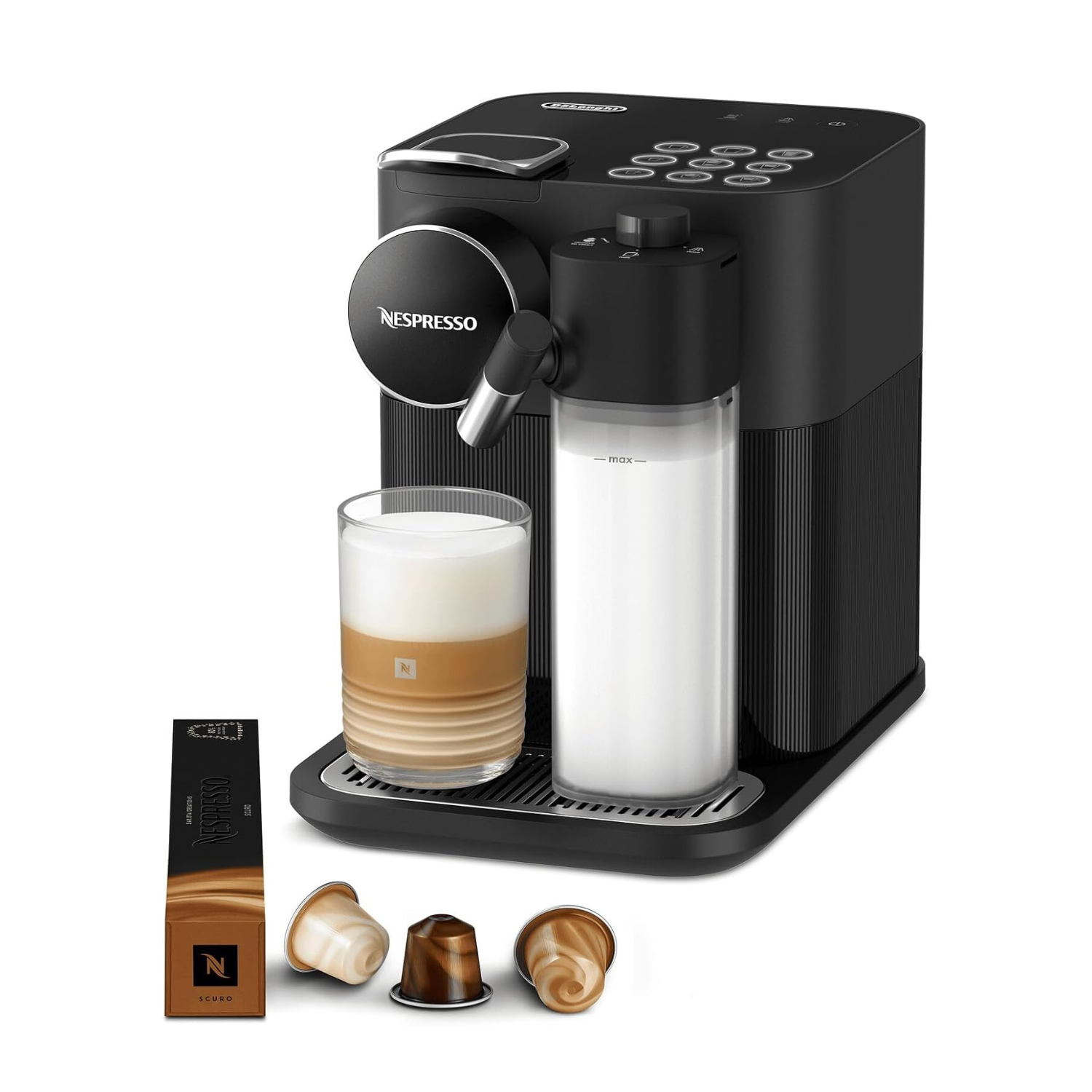 Nespresso Gran Lattissima EN 640.B by Delonghi, black