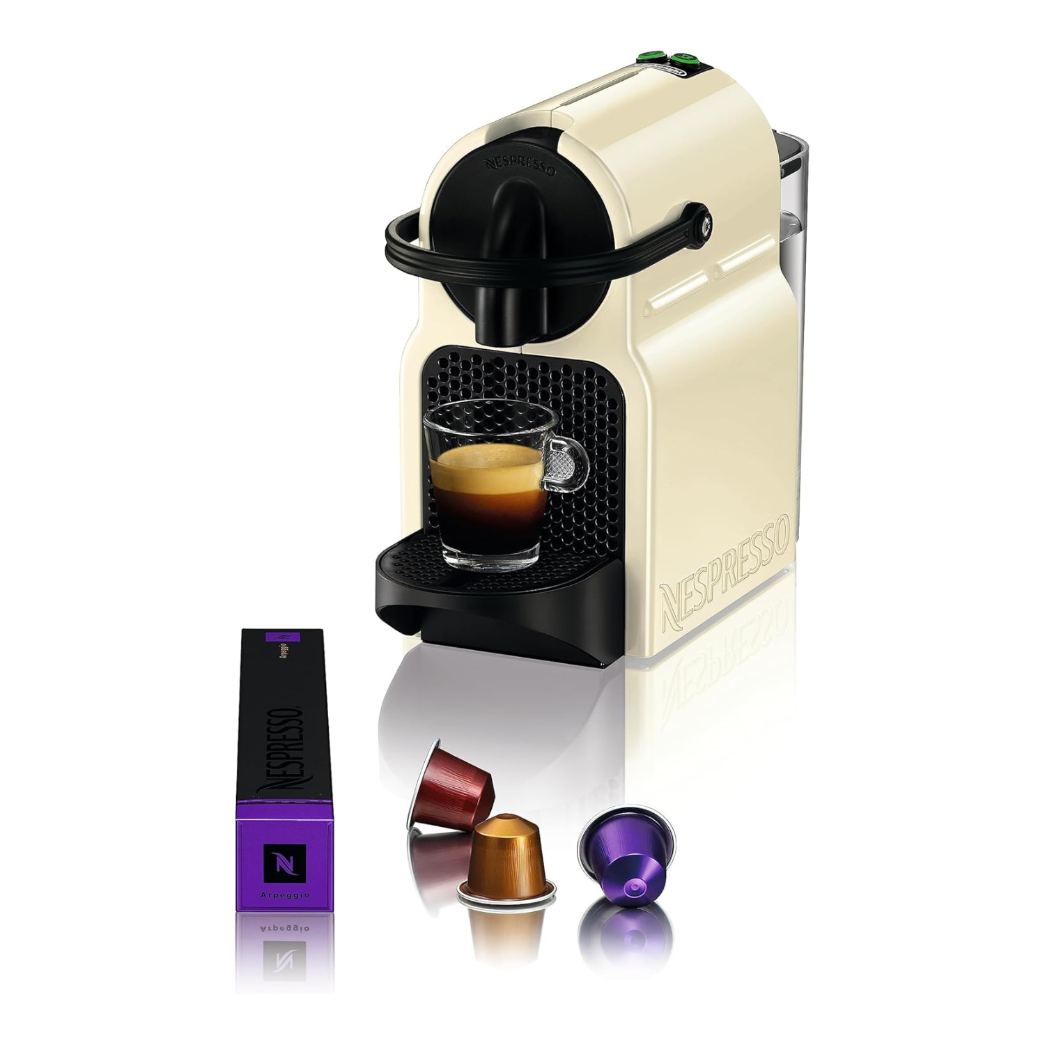 Nespresso Inissia EN 80.CW by DeLonghi, Vanilla Cream