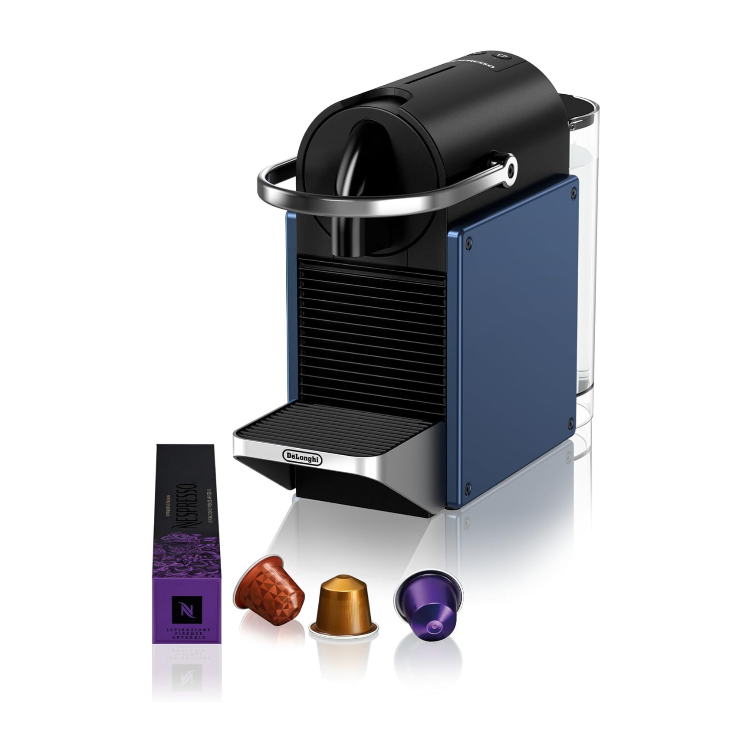 Nespresso Pixie EN 127.BL by DeLonghi, blue