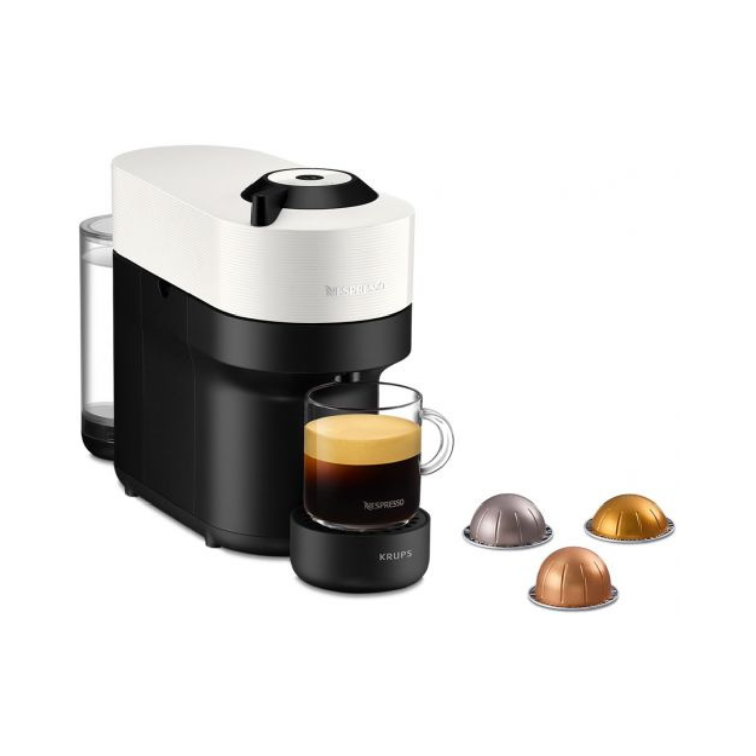 Nespresso XN 9201 Vertuo Pop Coconut White by Krups