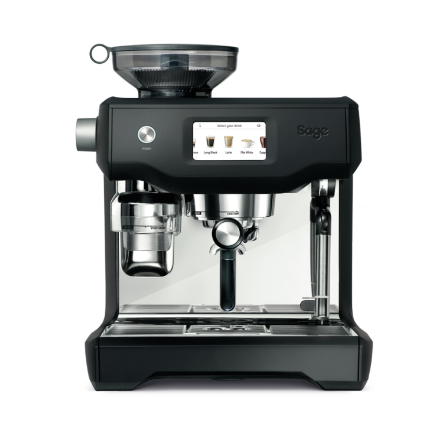 Sage the Oracle Touch black steel