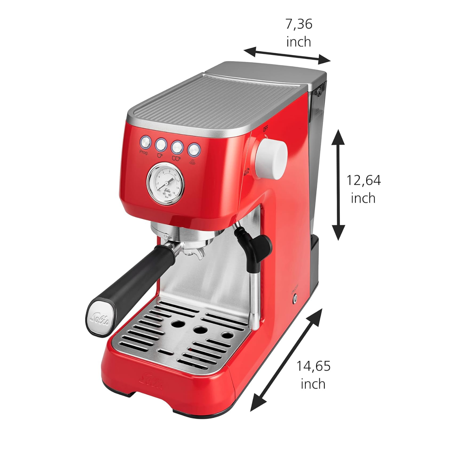 Solis Barista Perfetta Plus 1170 v2 red
