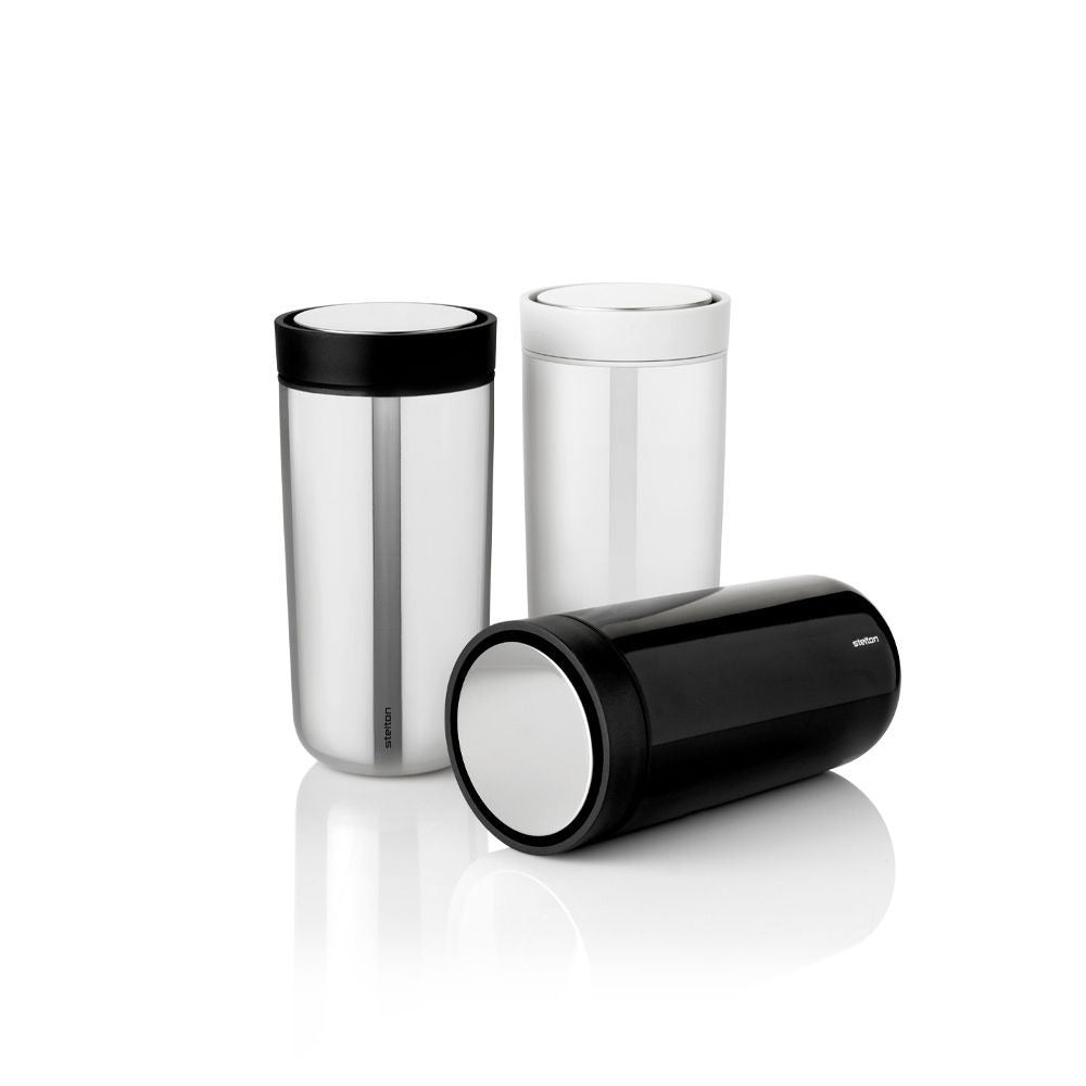 Stelton To Go Click Cup 0,2 l Black Metallic